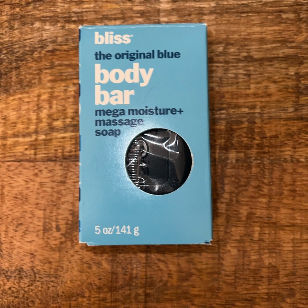 Bliss Original Blue Body Bar Soap- DISCONTINUED